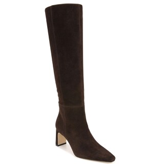 Foto 5 | Foto 5 | Botas Hasta La Rodilla Vorisvina De Gamuza Marrón Chocolate Para Mujer - Venta Internacional.