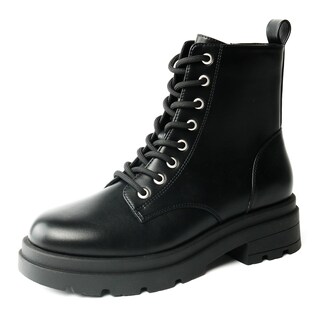 Foto 1 | Foto 1 | Botines Aprcoco Classic De Tacón Bajo Para Moto Color Negro Mujer - Venta Internacional.