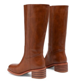 Foto 5 | Foto 5 | Botas Oakmoo Banana Para Mujer Tacón Grueso Hasta La Rodilla - Venta Internacional.