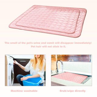 Foto 7 | Foto 7 | Alfombrilla Enfriadora Para Perros Meilimiyu Ice Silk Lavable Para Interiores Y Exteriores - Venta Internacional.