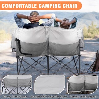 Foto 4 | Foto 4 | Silla De Camping Tidolo Doble De Gran Tamaño Para 2 Adultos 600 Libras - Venta Internacional.