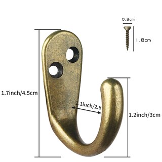 Foto 3 | Foto 3 | Percheros Ibosins Montados En La Pared De Una Sola Punta 15 Unidades Con Tornillos - Venta Internacional.