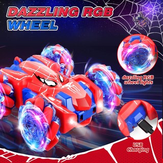 Foto 3 | Foto 3 | Coche De Control Remoto Dolanus Spider Zzxhxc-rojo Para Niños De 3 A 13 Años - Venta Internacional.