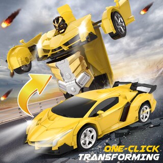 Foto 7 | Foto 7 | Coche Teledirigido Dolanus Transform Robot Rc Toys 5-7 Años - Venta Internacional.