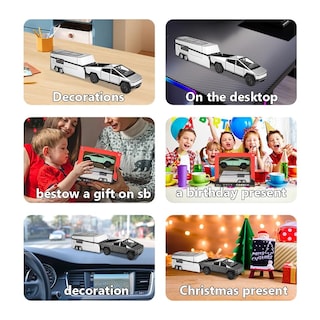 Foto 6 | Foto 6 | Remolque Tipo Camión De Juguete Fundido A Presión 1:24 Erock Rv Green - Venta Internacional.