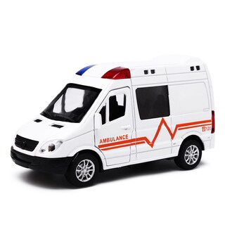 Foto 1 | Foto 1 | Camión De Bomberos De Juguete Nara Ambulance Mini 1:36 Con Música Y Luz - Venta Internacional.