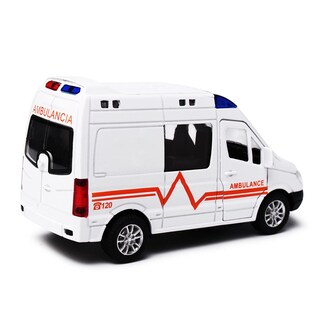 Foto 4 | Foto 4 | Camión De Bomberos De Juguete Nara Ambulance Mini 1:36 Con Música Y Luz - Venta Internacional.