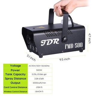 Foto 5 | Foto 5 | Máquina De Humo Jdr De 500 W 2000 M³/h Con Mando A Distancia - Venta Internacional.