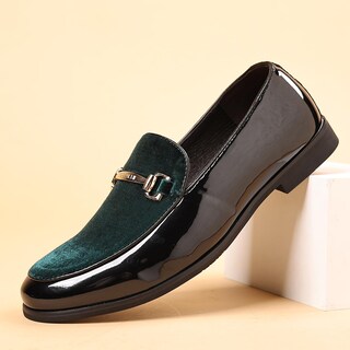 Foto 4 | Foto 4 | Zapatos Cosidram Mocasines De Charol De Terciopelo A La Moda Casual - Venta Internacional.