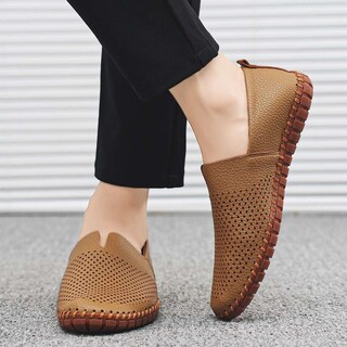 Foto 7 | Foto 7 | Zapatos Mocasines Mitvr De Piel Genuina Para Hombre Holing Tan 48eu - Venta Internacional.