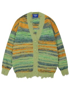 Foto 1 | Foto 1 | Jersey Tipo Cárdigan Aelfric Eden Parte Delantera Abierta Casual Punto Verde - Venta Internacional.