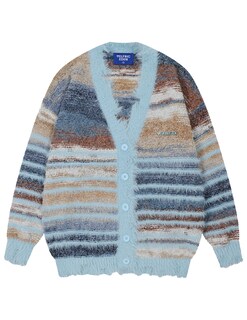 Foto 1 | Foto 1 | Jersey Tipo Cárdigan Aelfric Eden Con La Parte Delantera Abierta Casual De Punto Azul - Venta Internacional.