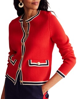 Foto 1 | Foto 1 | Jersey Tipo Cárdigan Yexpine Con Bloque De Color Abierto En La Parte Delantera Para Mujer - Venta Internacional.