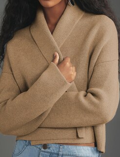 Foto 2 | Foto 2 | Suéter Tipo Cárdigan Bqdcqb Para Mujer Con Frente Abierto Y Manga Larga  Color Caqui - Venta Internacional.