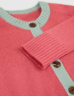 Foto 5 | Foto 5 | Chaqueta Corta De Punto Rojo Cardigan Springrain Para Mujer (m) - Venta Internacional.