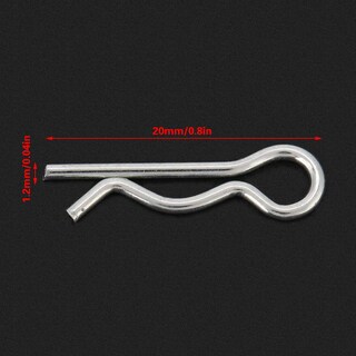 Foto 5 | Foto 5 | Cotter Pin Sorand R Hierro Galvanizado Chapado En Zinc Tipo 1 2 X 20 Mm - Venta Internacional.