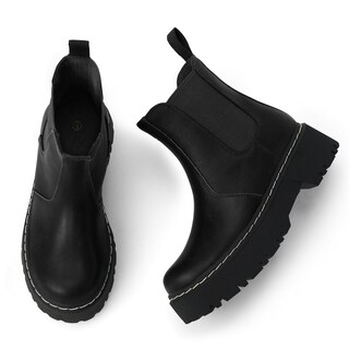 Foto 2 | Foto 2 | Botines Seekavan Chelsea Sin Cordones Con Suela De Lengüeta Y Plataforma Para Mujer - Venta Internacional.