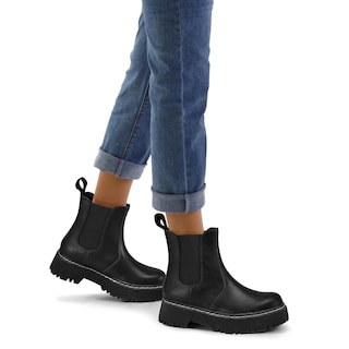 Foto 5 | Foto 5 | Botines Seekavan Chelsea Sin Cordones Con Suela De Lengüeta Y Plataforma Para Mujer - Venta Internacional.