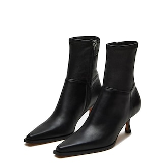 Foto 1 | Foto 1 | Botas Atsroel Black Fall A Media Pantorrilla Con Tacón De Gatito Para Mujer - Venta Internacional.