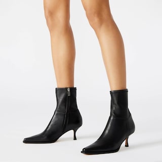 Foto 3 | Foto 3 | Botas Atsroel Black Fall A Media Pantorrilla Con Tacón De Gatito Para Mujer - Venta Internacional.