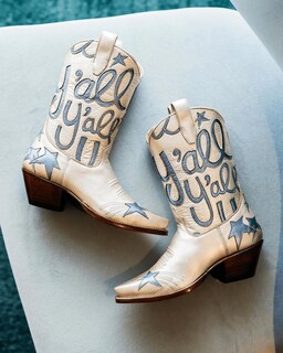 Foto 3 | Foto 3 | Botas Vaqueras Hochfart Embroidered Star Para Mujer Piel Negra - Venta Internacional.