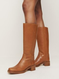 Foto 3 | Foto 3 | Botas Hasta La Rodilla Vomiyall Tan Para Mujer Cómodas Con Tacón Ancho - Venta Internacional.