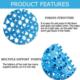 Foto 2 | Foto 2 | Alfombrilla De Plástico Cage Mat Kathson Para Mascotas (paquete De 4) - Venta Internacional.