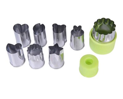 Foto 1 | Foto 1 | Cortadores De Flores Para Frutas Y Verduras Woiwo De Acero Inoxidable - Venta Internacional.