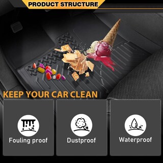 Foto 4 | Foto 4 | Alfombrillas G-plus Compatibles Con Honda Pilot 8 Passenger 2016-2022 - Venta Internacional.