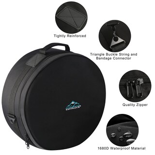 Foto 3 | Foto 3 | Bolsa Para Tambores Eastrock De 14 X 5.5 Pulgadas Con Acolchado De 15 Mm De Grosor - Venta Internacional.