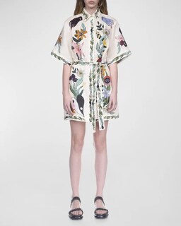 Foto 4 | Foto 4 | Minivestido Dress Dynict Con Estampado Floral Estilo Y2k Para Mujer - Venta Internacional.