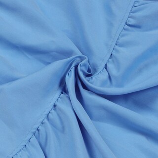Foto 6 | Foto 6 | Vestido Wokanse Túnica De Verano Manga Corta Babydoll Azul Xl - Venta Internacional.