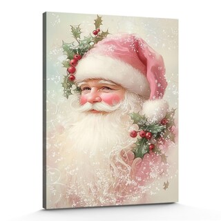 Foto 1 | Foto 1 | Decoración De Pared Navideña Gspqaz Vintage De Papá Noel 40 X 60 Cm - Venta Internacional.