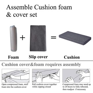 Foto 6 | Foto 6 | Cojín Para Asiento De Banco Espuma Viscoelástica Respaldo De Goma Antideslizante 91 X 45 5 Cm - Venta Internacional.