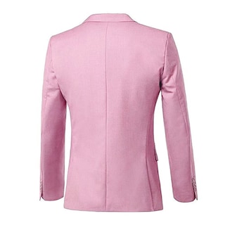 Foto 5 | Foto 5 | Trajes De Graduación Para Hombre Mrbuerly Blazer Y Pantalones Rosa Xs - Venta Internacional.