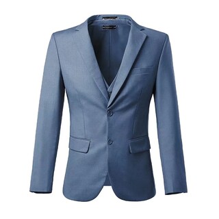 Foto 4 | Foto 4 | Suit Mrbuerly Xs3630 De 3 Piezas Vaquero Ajustado Azul Para Hombre - Venta Internacional.