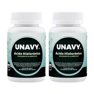 Foto 1 | Foto 1 | Ácido Hialurónico Unavy 30 Capletas 850mg Paquete De 2