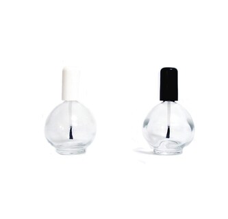 Foto 1 | Foto 1 | Botella Vacía De Esmalte De Uñas Woiwo De Vidrio De 75 Ml Con Tapa Blanca Y Negra - Venta Internacional.