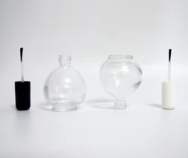 Foto 4 | Foto 4 | Botella Vacía De Esmalte De Uñas Woiwo De Vidrio De 75 Ml Con Tapa Blanca Y Negra - Venta Internacional.