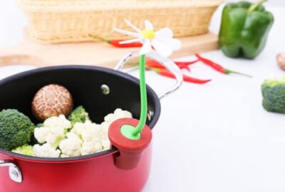 Foto 5 | Foto 5 | Kitchen Gadget Woiwo Little Daisy Flower Tapa Giratoria A Vapor - Venta Internacional.