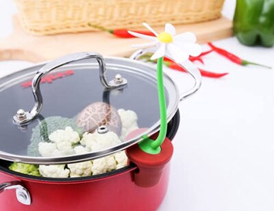 Foto 6 | Foto 6 | Kitchen Gadget Woiwo Little Daisy Flower Tapa Giratoria A Vapor - Venta Internacional.
