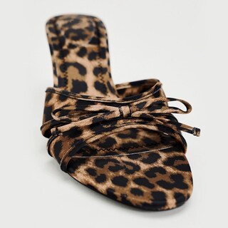 Foto 3 | Foto 3 | Sandalias Ufedo Con Tacón De Gatito Y Lazo De Malla Para Mujer Leopard - Venta Internacional.