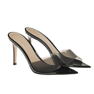 Foto 1 | Foto 1 | Sandalias Rynkoma De Tacón Alto Con Punta Abierta Y Punta Transparente Para Mujer - Venta Internacional.