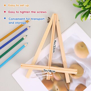 Foto 2 | Foto 2 | Caballetes De Madera Jekkis 26 Unidades 23 Cm Para Pintar Lienzos - Venta Internacional.