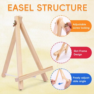 Foto 3 | Foto 3 | Caballetes De Madera Jekkis 26 Unidades 23 Cm Para Pintar Lienzos - Venta Internacional.