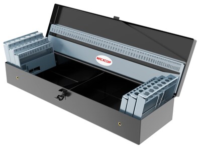 Foto 7 | Foto 7 | Caja De Índice De Brocas Macxcoip  115 Piezas  Caja Metálica Vacía - Venta Internacional.