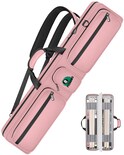 Funda Pool Cue Pekrews 4x4 Para Mujer Con Varios Bolsillos  Color Rosa - Venta Internacional.