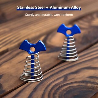 Foto 4 | Foto 4 | Pinzas De Anclaje Para Terraza Vptmrp De Aluminio Con Mosquetones  10 Unidades - Venta Internacional.