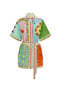 Foto 1 | Foto 1 | Vestido Lovely Ran Con Estampado Floral Y2k A-line De Manga Corta Para Mujer - Venta Internacional.