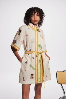 Foto 5 | Foto 5 | Minivestido Dress Dynict Con Estampado Floral Estilo Y2k Para Mujer - Venta Internacional.